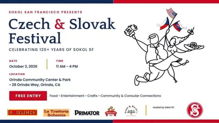 Czech & Slovak Festival (Sokol San Francisco) /19.-27.09.2026 Orinda *CALIFORNIA*