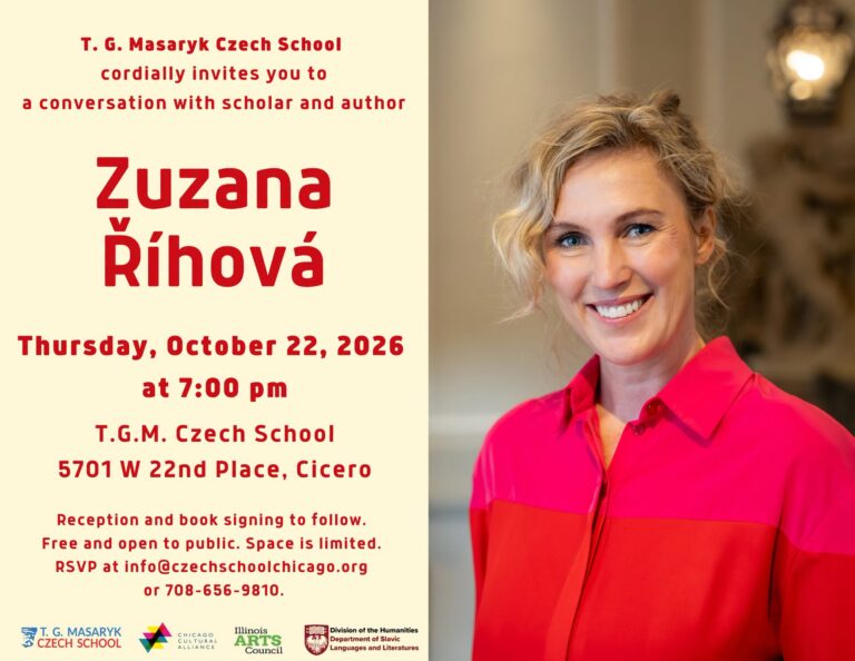 ZUZANA ŘÍHOVÁ (T.G.Masaryk Czech School) /22.10.2026 Chicago *ILLINOIS*